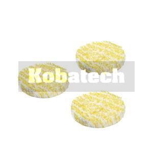 Spugnette Per Lavapavimenti Kärcher 2.863-198.0 - 3 Pezzi Per Pavimenti Duri E PVC, 125x125mm - Foto 3