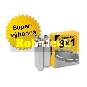 REMS UDKB-LS Set 62-82-132 univerzálne diamantové jadrové vŕtacie korunky 181111