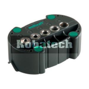 Wolfcraft Mobilná vŕtacia pomôcka pre vrtáky ø 4, 5, 6, 8 a 10 mm, 4685000