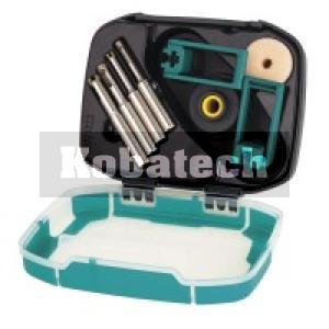 Wolfcraft Sada diamantových vrtákov 5, 6, 8, 10 mm Ceramic v kufri 8771000