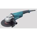 Makita GA9020RFK uhlová brúska 230mm/ 2200W s obmedzovačom rozbehového prúdu, superprírubou, prepravným kufrom a antireštartom