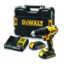 DeWalt DCD778S2T akumulátorová vŕtačka /skrutkovač 18V s príklepom, 2x1,5Ah akumulátory