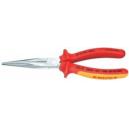 Knipex Kliešte VDE 200 mm pologuľaté s bočným cvikom 1000V, 2616200