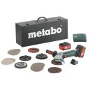 Metabo W 18 LTX 125 Inox Set 18 Voltová Akumulátorová uhlová brúska na nerez