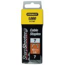 Stanley 10mm spony kabelové 7CT100 1000ks, 1-CT106T