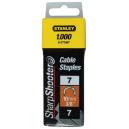 Stanley 10mm spony kabelové 7CT100 1000ks, 1-CT106T