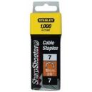 Stanley 12mm spony kabelové 7CT100 1000ks, 1-CT108T