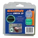 EDMA Spony 043501 poplastované zeleným PVC 200ks OMEGA 20 