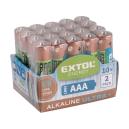 Extol Energy batéria 1,5V alkalická typ AAA/LR03/ 20 ks , 42012