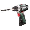 Metabo Aku vŕtací skrutkovač 10,8V, bez AKU, PowerMaxx BS Basic