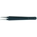 Knipex Pinzeta zahnutá 45° 120mm antimagnetická, 92 08 78 ESD 
