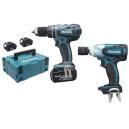 Makita Sada náradia aku skrutkovač DHP456RF3J+DTW251Z