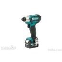 Makita Rázový skrutkovač AKU 10,8V 110Nm 1/4" TD110DSME