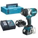 Makita Rázový uťahovač AKU Li-ion 18V 5,0Ah 1000Nm, DTW1002RTJ