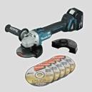 Makita Brúska uhlová 125mm AKU Li-ion 18V 5,0Ah, DGA504RTJ