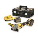 DeWALT DCG414T2 uhlová brúska AKU 54V-6,0Ah,125mm, FLEXVOLT