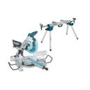 Makita Píla pokosová a kapovacia  1650W  305mm dvojstr.uhlovým sklonom +stôl, LS1216+DEAWST06