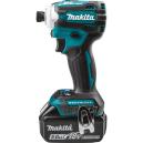 Makita Skrutkovač rázový AKU 18V 5,0Ah 1/4" 175N.m, DTD170RTJ 