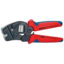 Knipex Samonastaviteľné čelné kliešte pre lisovanie káblových koncoviek 190mm, 97 53 09