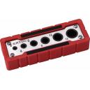 Extol Premium Šablóna vŕtacia, Ø2-4-6-8-10-12mm, 0°/45°, 8801920