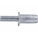 Fortum Skrutky nitovacie pozinkované, M4x12mm, 50ks, 4770674