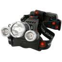 Strend Pro Čelovka Headlight H931, T6+2 XPE LED, 300 lm, 1200 mAh, USB nabíjanie, 2171965