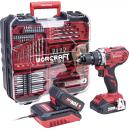 Worcraft Skrutkovač CD-S20LiWT ShareSYS, 20V Li-ion, aku. 2.0 Ah + nabíjačka, kovové skľučovadlo, v kufríku, 114872 