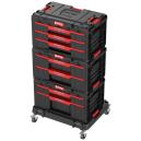 Strend Pro Box QBRICK® System ONE Workshop - Cart, 3x Toolbox, 4 dielna sada boxov na náradie, 239950