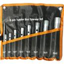 Strend Pro Kľúč 6x7-20x22 mm, trúbkový, obojstranný, Zn, set 8 ks, 2312024 
