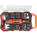 Strend Pro Brúska mini, priama, vŕtanie a brúsenie, 8 V, 1500 mAh, s príslušenstvom, 114607