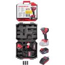 Worcraft Uťahovák rázový 1/2" CIW-S20LiBM-450 ShareSYS, 20V Li-Ion, rázový, 450Nm, square, SET 1x akumulátor 4.0 Ah + nabíjačka, v kufri, 114881 