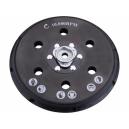 Extol Industrial Unášač brúsneho papiera so suchým zipsom, 125mm, pre 8791811, 8791845, 8791844A