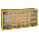 Organizér na stenu SBx3045-E, 30 zásuviek, 50x16x25,5 cm, max. 25 kg, 239233