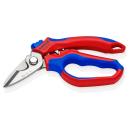 Knipex Nožnice 160 mm, zahnuté, 45 st., elektrikárske, 95 05 20 SB