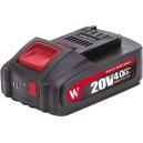 Worcraft Akumulátor CLB-20V-4.0S, ShareSYS, 4000 mAh, S20Li, rýchlonabíjanie, funkcia powerbank, 1131884