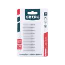 Extol Industrial Sada karbidových fréz, 10ks, ø3mm, stopka ø3mm, celková dĺžka 38mm,  8703800