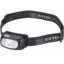 Extol Light Čelovka nabíjateľná 5W CREE LED, 3,7V/1Ah Li-ion, 43181